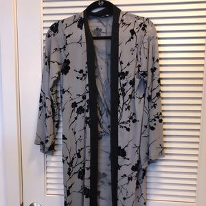 Black/grey cover up (for swimsuit/ dress/nice top)